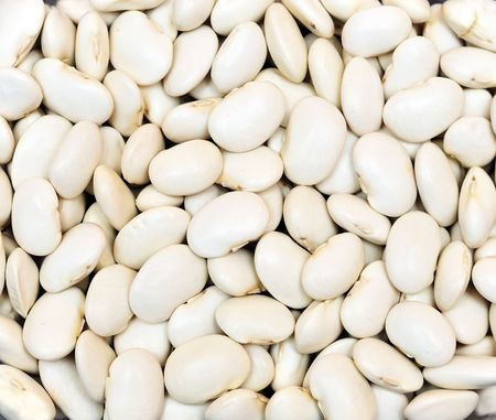 background of  white  kidney beans の写真素材