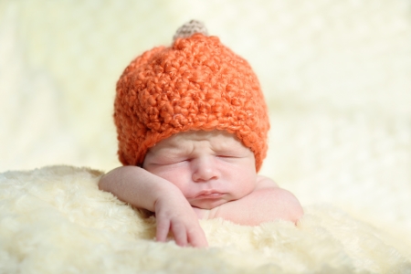 sunny dreams of tiny newbornの写真素材