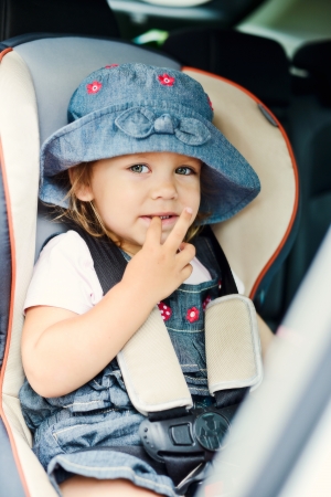 safety for children in carの写真素材