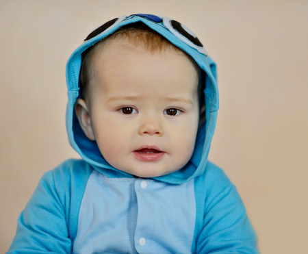 baby boy in soft selective focus