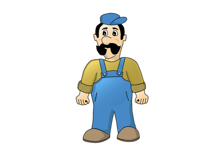 Workerのイラスト素材
