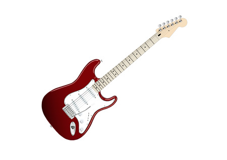 Electric guitarのイラスト素材