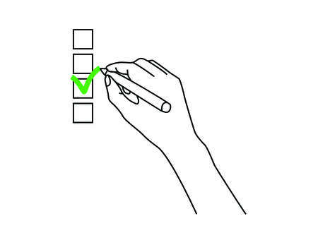Checkのイラスト素材