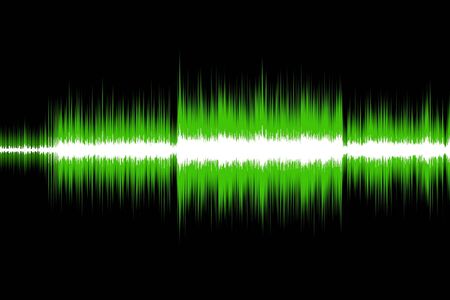 sound waveの写真素材