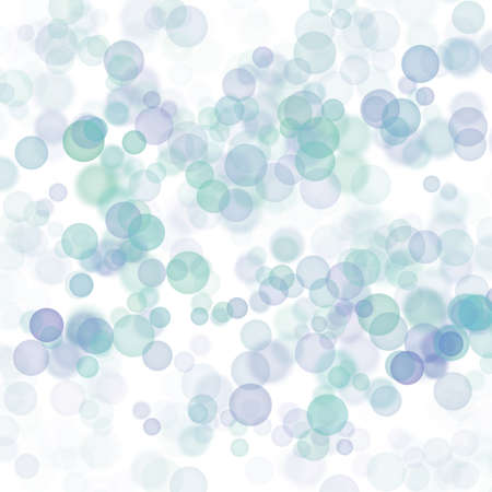 Bubble Particle Blur Background with white background