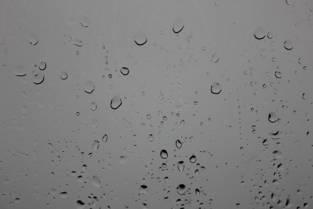 Raindrops On A Windowの写真素材