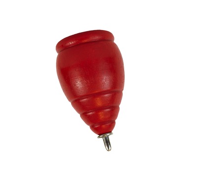 Red Spinning Top Toy