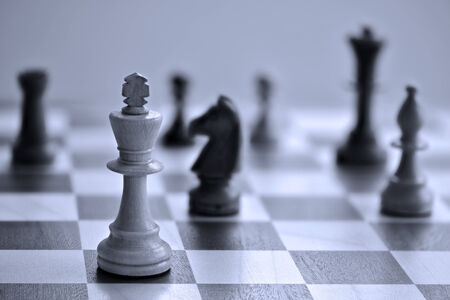 Chess gameの写真素材