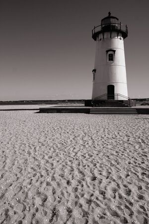 Lighthouse at Martha's Vineyardの写真素材