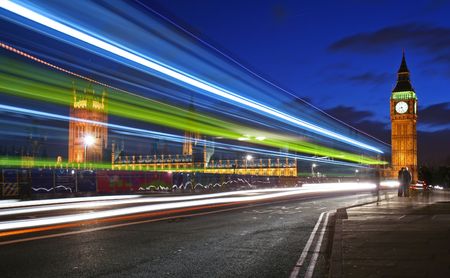 Traffic through London