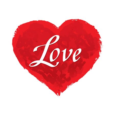 abstract background with cut paper heart. Vector illustrationのイラスト素材