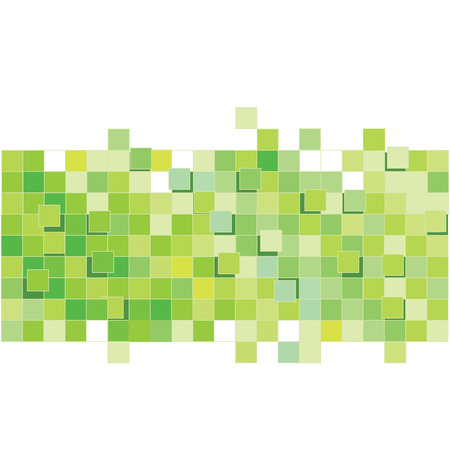 Green Abstract Pattern  Square pattern in green colors vectorのイラスト素材