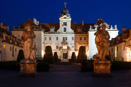 Baroque castle Valtice, UNESCO, national cultural landmarkのeditorial素材