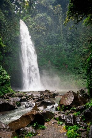 Beautiful Nungnung Waterfall is rated as one of the best Bali waterfalls
