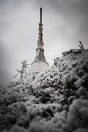 Jested is the highest mountain peak nera Liberec with significant tower on the peak.