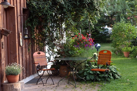 Still life in the gardenのeditorial素材