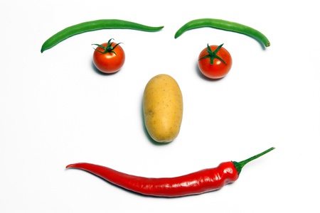 Vegetable Facialの写真素材