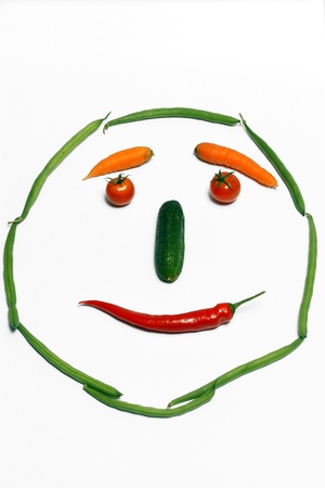 Vegetable Facialの写真素材
