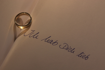 Ring with heartのeditorial素材