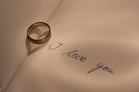 Ring with heart