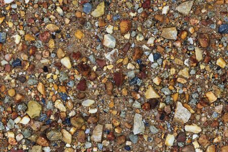 Pebbles as a background imageの写真素材