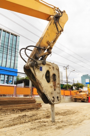 Big excavatorの写真素材