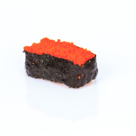 Ikura (Salmon Roe) Gunkan Maki Sushi の写真素材