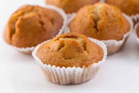 Freshly baked banana breadの写真素材