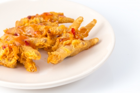 Fried Chicken's Footの写真素材
