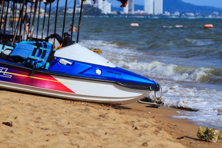 Jet ski on the Pattaya Beach.
Thailandの写真素材