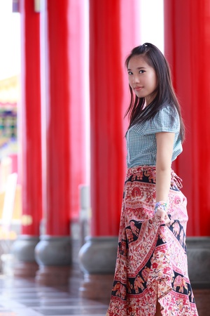 Portraits asian women の写真素材
