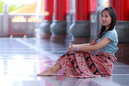 Portraits asian women の写真素材