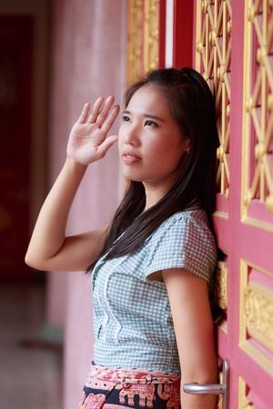 Portraits asian women の写真素材