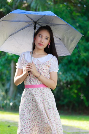 Portraits asian women.の写真素材