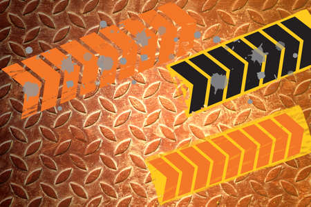 Grunge yellow backgroundの写真素材