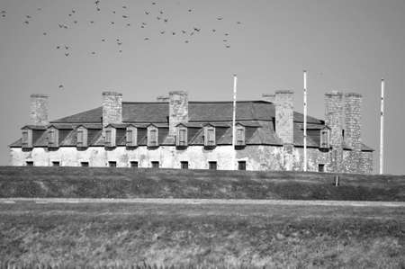 Protecting Fort Niagaraの写真素材