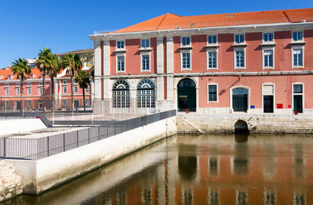 Architectural detail in Lisbon, Portugal, Europeのeditorial素材
