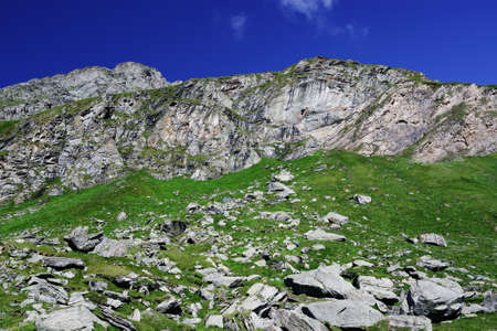 Alpine landscape in South Bavaria, Germnay, Europeの写真素材