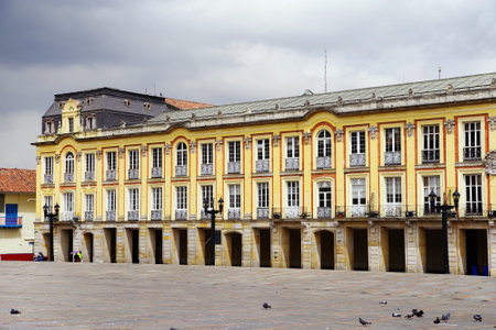 Architecture of Bogota, Colombia, South Americaの写真素材
