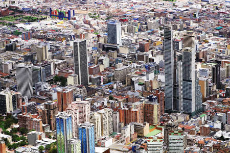 Architecture of Bogota, Colombia, South Americaの写真素材