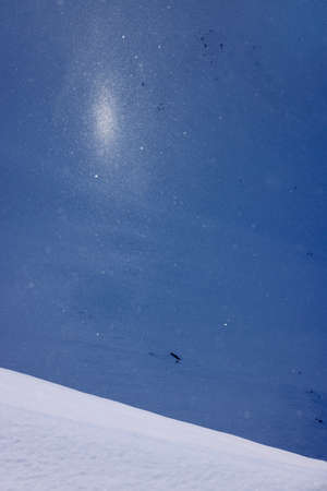 Winter in the mountains.の写真素材