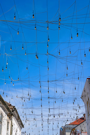 Street view of Lisbon, Portugal.の写真素材