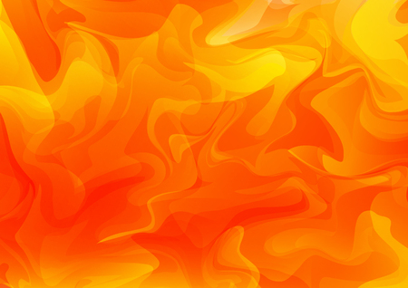 Illustration with the stylistic image of a fiery background のイラスト素材