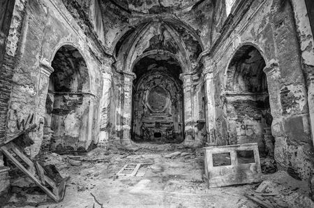 Abandoned Witches Churchの写真素材