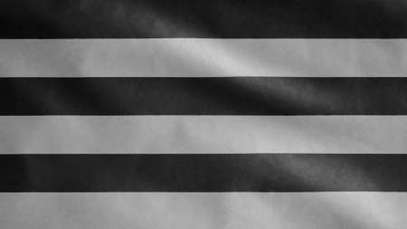 Heterosexual flag waving in the wind. Close up of heterosexuality banner blowing, soft and smooth...