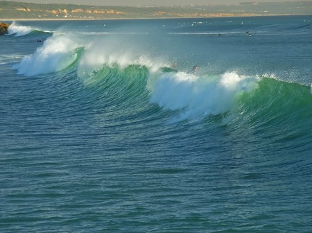 Ocean Wave at Costa da Caparica - Portugal.