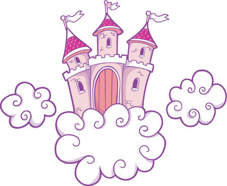 Vector Illustration of a Castleのイラスト素材