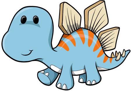 Dinosaur Vector Illustrationのイラスト素材