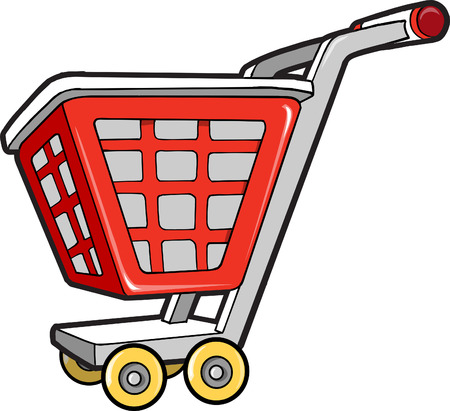 Shopping Cart Vector Illustrationのイラスト素材