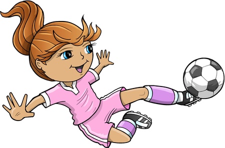 Sports Summer Soccer Girl